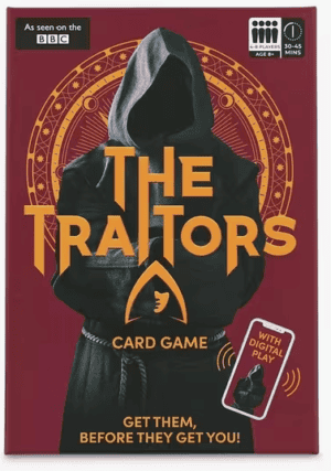 BBC The Traitors Card Game from Harrisons Direct