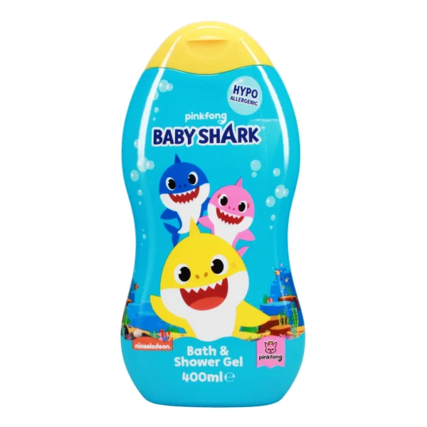 Baby Shark Bath Shower Gel 400ml from Harrisons Direct