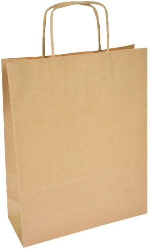 Brown Paper Bag 24cm x 31cm x 11cm from Harrisons Direct