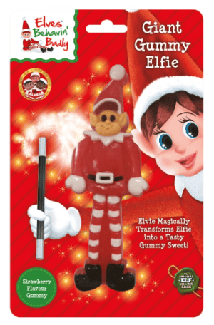 Elves Behavin' Badly Giant Gummy Elfie 80g from Harrisons Direct