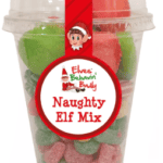 Elves Behavin Badly Naughty Elf Mix Candy Cup 210g from Harrisons Direct