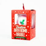 Festive Bath Bomb Bauble from Harrisons Direct