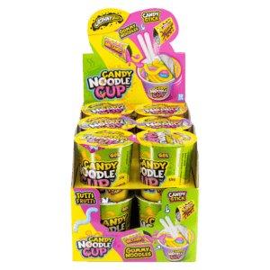 Johny Bee Candy Noodle Cups 55g from Harrisons Direct