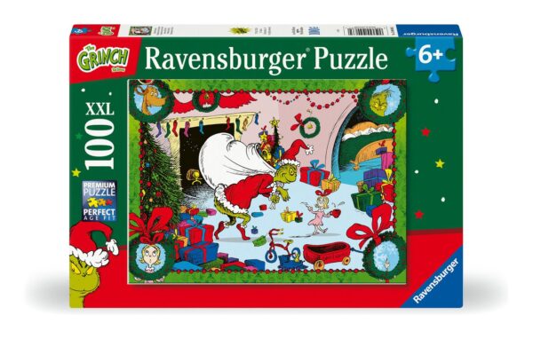 Ravensburger The Grinch 100 Piece XXL Jigsaw Puzzle from Harrisons Direct