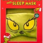 The Grinch Hot Water Bottle and Sleep Mask Set from Harrisons Direct