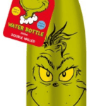 The Grinch Metal Water Bottle from Harrisons Direct