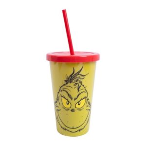 The Grinch Straw Tumbler from Harrisons Direct