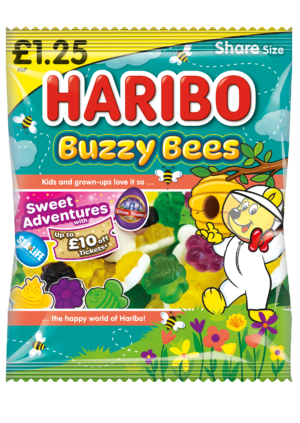 Haribo Buzzy Bees 140g from Harrisons Direct