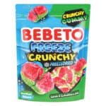 Bebeto Freeze Crunchy Watermelon Slices 35g bag from Harrisons Direct