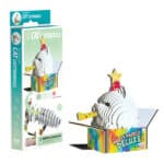 EUGY Cat Cottonball 3D Craft Kit from Harrisons Direct