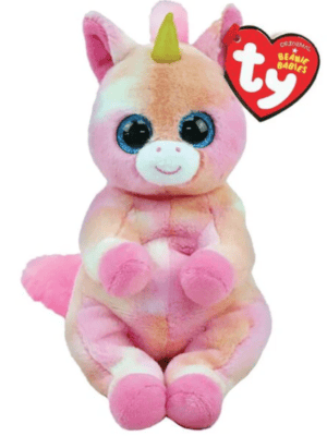 TY Beanie Bellies Skylar Unicorn 6" plush from Harrisons Direct