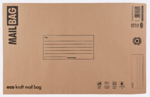 Eco Kraft Mail Bags Large 320 x 440 x 70mm from Harrisons Direct