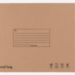 Eco Kraft Mail Bags Medium 240 x 320 x 60mm from Harrisons Direct