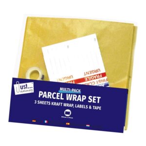 Just Stationery Parcel Wrap Set from Harrisons Direct