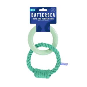 Rosewood Battersea Rope and Rubber Rings from Harrisons Direct