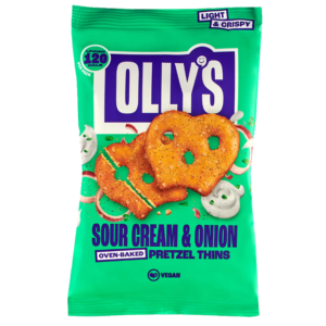 Olly's Sour Cream Pretzel Things 140g from Harrisons Direct