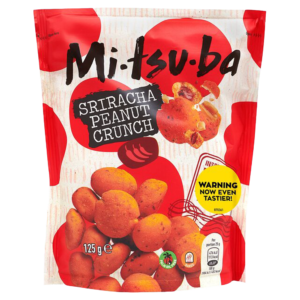 Mitsuba Sriracha Peanut Crunch 125g from Harrisons Direct