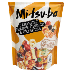 Mitsuba Japanse Peanut Crunch Crispies 100g from Harrisons Direct