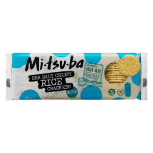 Mitsuba Sea Salt Crispy Rice Crackers 100g from Harrisons Direct