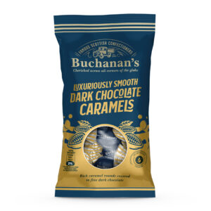 Buchanan's Dark Chocolate Caramels 110g from Harrisons Direct