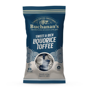 Buchanan's Liquorice Toffee 120g from Harrisons Direct