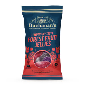 Buchanan's Forest Fruit Jellies 140g from Harrisons Direct