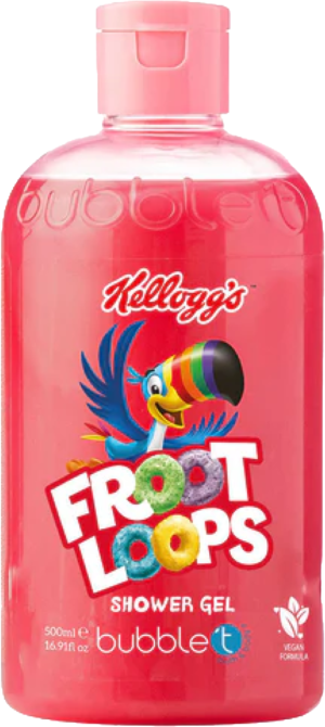 Bubble T Bath & Shower Gel Fruit Loops 500ml from Harrisons Direct