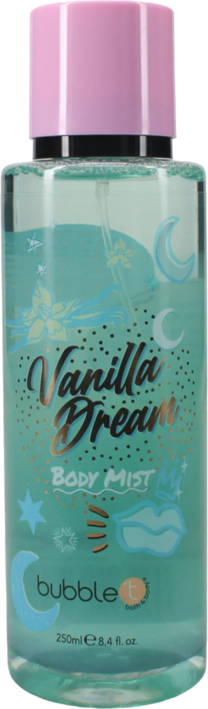 Bubble T Body Spray Vanilla 250ml from Harrisons Direct