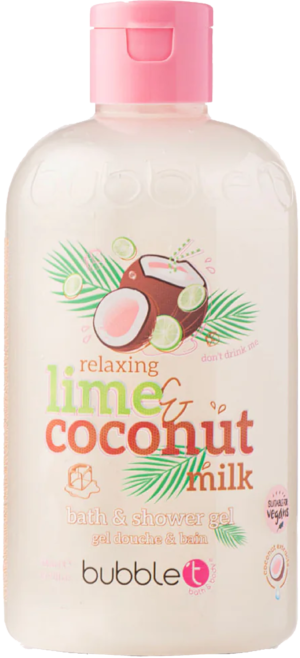 Bubble T Body Wash Lime & Coconut 500ml from Harrisons Direct