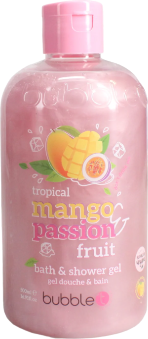 Bubble T Body Wash Mango & Passionfruit 500ml from Harrisons Direct