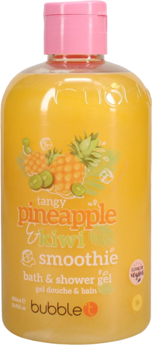 Bubble T Body Wash Pineapple & Kiwi 500ml from Harrisons Direct