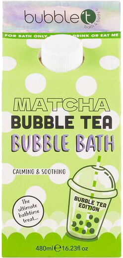 Bubble T Bubble Bath Milk Matcha 480ml from Harrisons Direct