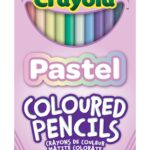 Crayola Pastel Coloured Pencils 12's Hang Pack from Harrisons Direct