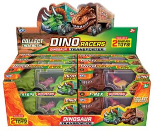 Dino Racers Dinosaur Transporter CDU from Harrisons Direct