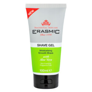 Erasmic Shaving Gel Aloe Vera 100ml from Harrisons Direct