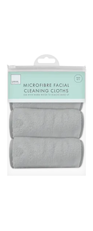 Forever Beautiful Microfibre Facial Cleaning Cloths 3 Pack from Harrisons Direct