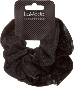 LaModa Scrunchies Black 2's from Harrisons Direct