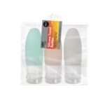 Safe & Sound Travel Silicone Bottle Set from Harrisons Direct