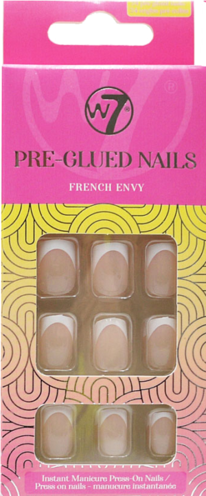 W7 Pre Glued Nails Assorted from Harrisons Direct