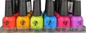 W7 Six of Best Nail Polish Display from Harrisons Direct