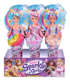 Zuru Sparkle Girlz Unicorn Princess Cone CDU from Harrisons Direct