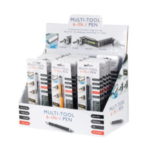 6-in-1 Multi-Tool Pen CDU from Harrisons Direct