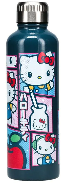 Hello Kitty Metal Water Bottle from Harrisons Direct