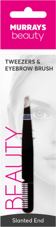 Murrays Beauty Tweezer Eyebrow Brush from Harrisons Direct