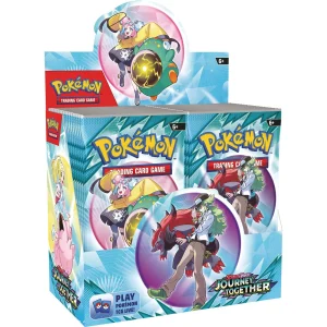 Pokemon TCG Scarlet & Violet 9 Journey Together Booster CDU from Harrisons Direct