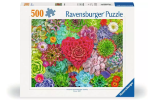 Ravensburger Succulent Love 500 Piece Jigsaw Puzzle from Harrisons Direct