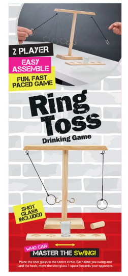 Ring Toss Drinking Game from Harrisons Direct