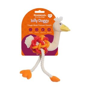 Rosewood Tough Ostrich Dog Toy from Harrisons Direct