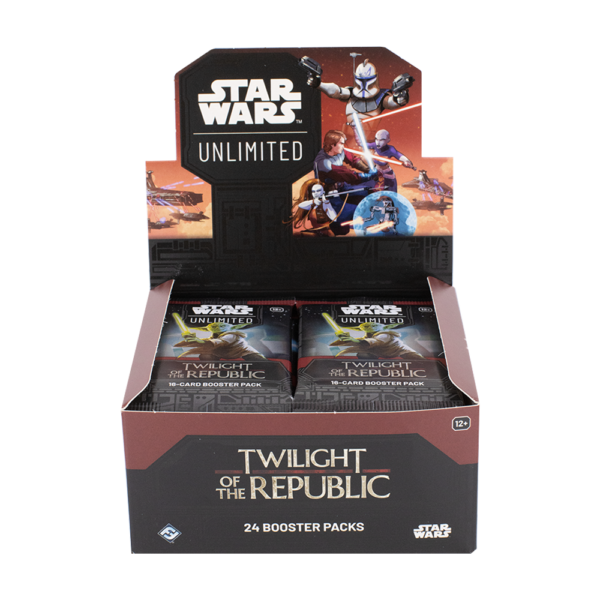 Star Wars Unlimited Twilight of the Republic Booster from Harrisons Direct