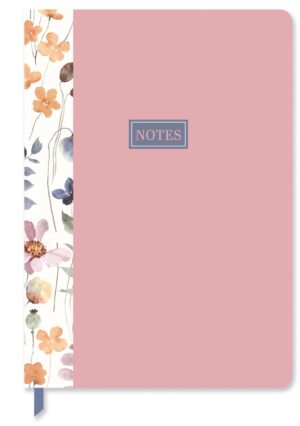 A5 Wild Bloom Notebook from Harrisons Direct